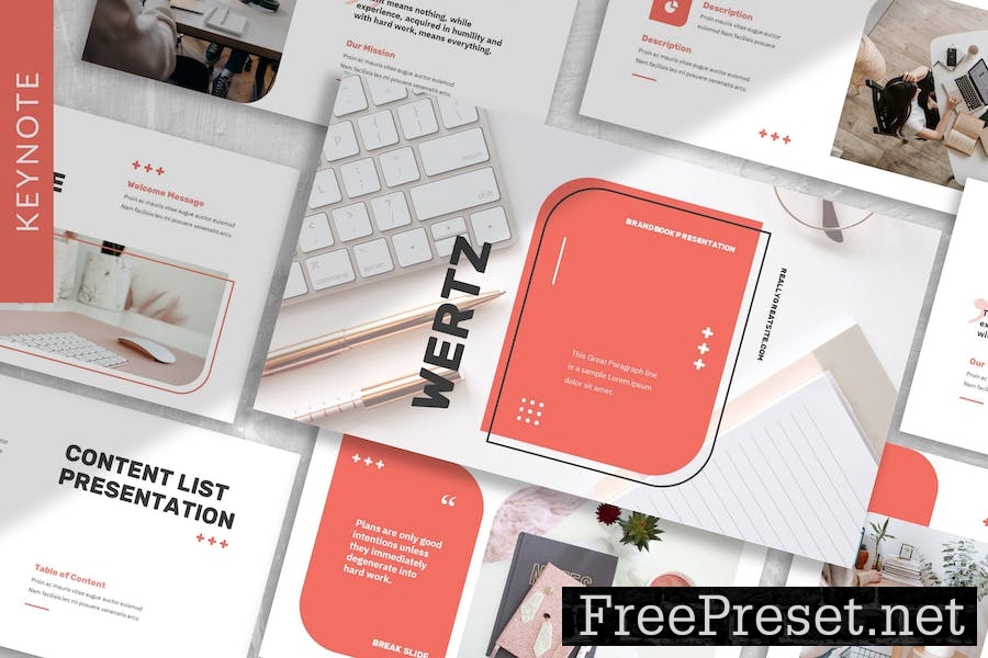 Wertz - Business Keynote Template 4F3DUWV