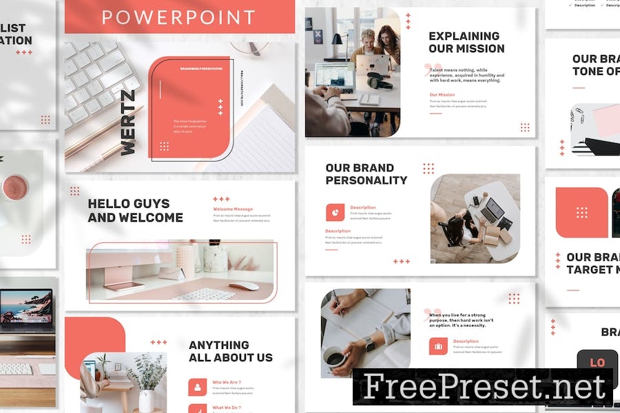 Wertz - Business Powerpoint Template SXYTKAQ