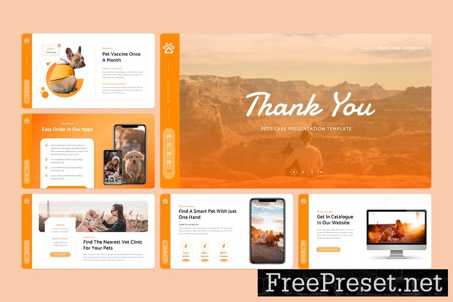 Whimsky - Pets Care Keynote Template 2LFX8FZ