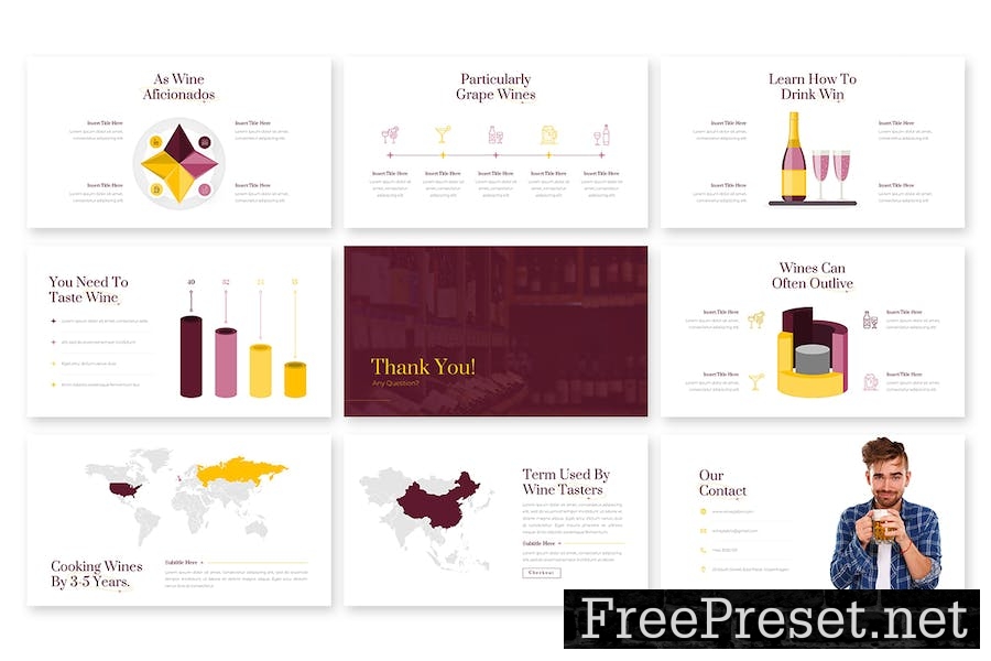 Wineyta - Google Slides Template 54Q3442