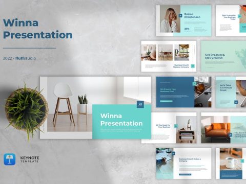 Winna - Minimalist Keynote Template XHSBRX8