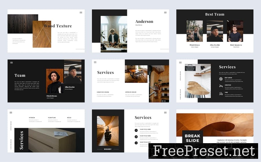 WOODY - Keynote Presentation Template 4JJV8WY