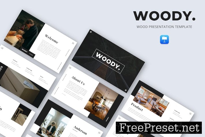 WOODY - Keynote Presentation Template 4JJV8WY