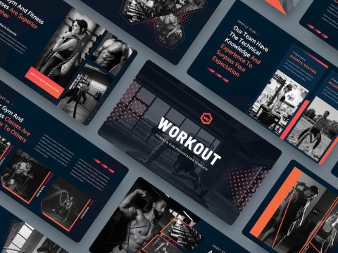 Workout - Fitness & Gym Keynote Template 3YL9UPV