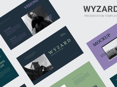 Wyzard - Business Lookbook Keynote Template H9PSRJQ