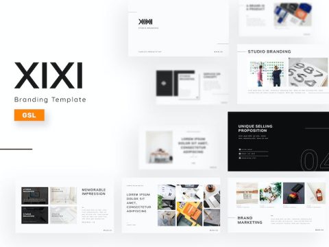 Xixi - Google Slides Template YUW5BA9