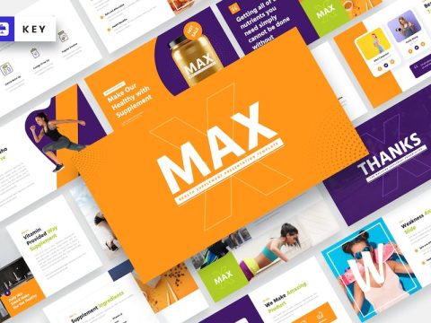 XMAX - Health Supplement Keynote Template CRRCRV8