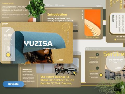 Yuzisa - Aesthetic Keynote Template RNKBHRH