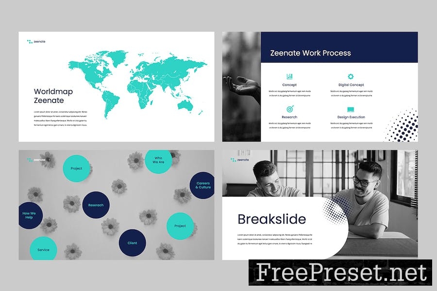 ZEENATE - Creative Keynote Template 3LYLLX7