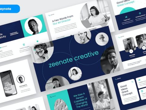 ZEENATE - Creative Keynote Template 3LYLLX7