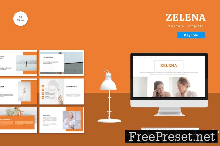 Zelena - Keynote Template TSAG45Y