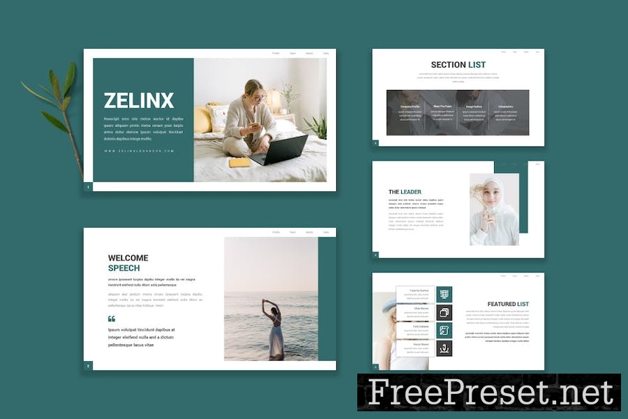 Zelinx - Keynote Template Q52XYBH