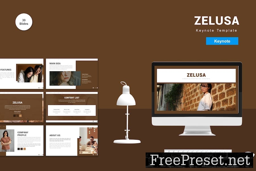 Zelusa - Keynote Template VZKJESD