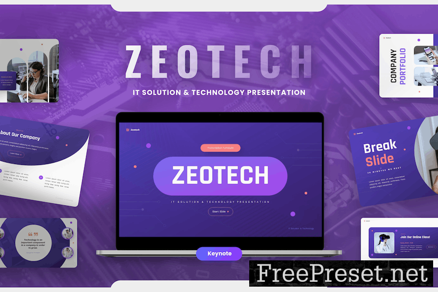 Zeotech - IT Solutions & Technology Keynote 6DALADT