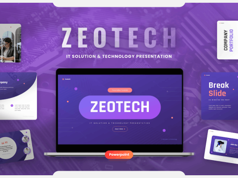 Zeotech - IT Solutions & Technology Powerpoint 6AFHTT2