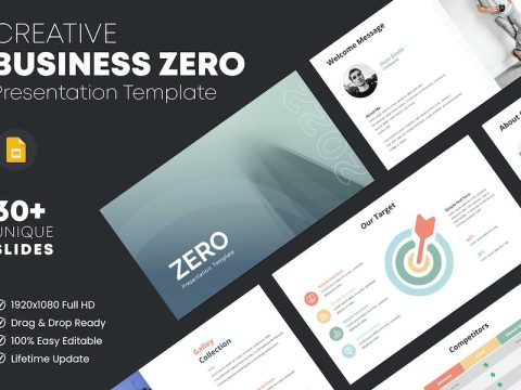 Zero - Google Slides Template VKYGJVY