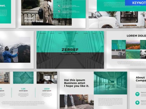 Zerref Business Presentation Template 6CHX7NT