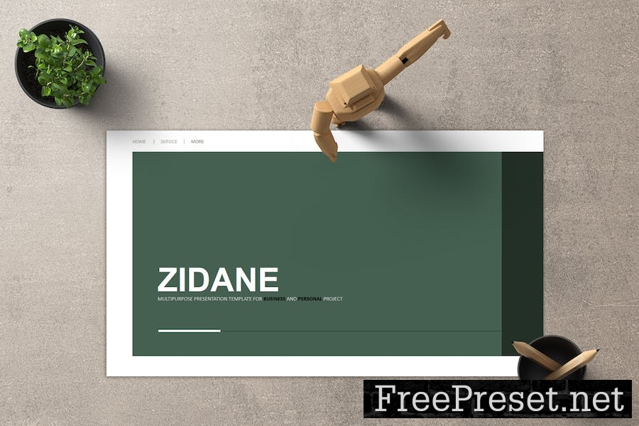 Zidane - Google Slides B8M8AM3