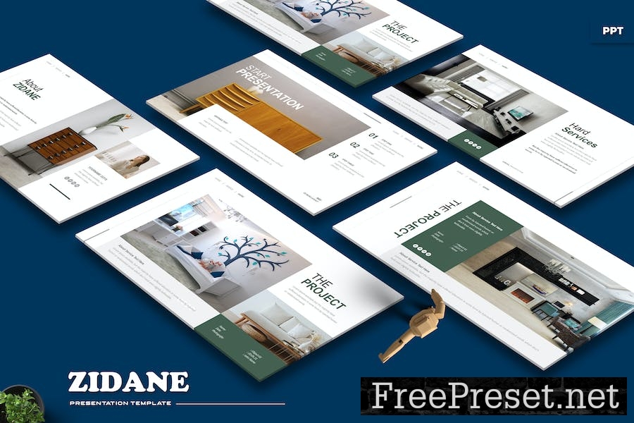 Zidane - Powerpoint Template DSAZ76D