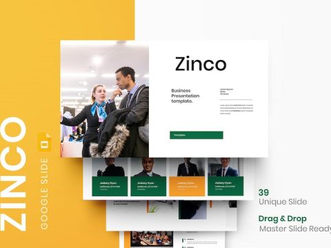 Zinco - Business Google Slide Template EXLXVKL