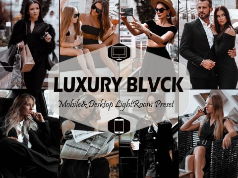 12 Luxury Blvck Lightroom Presets 50452787