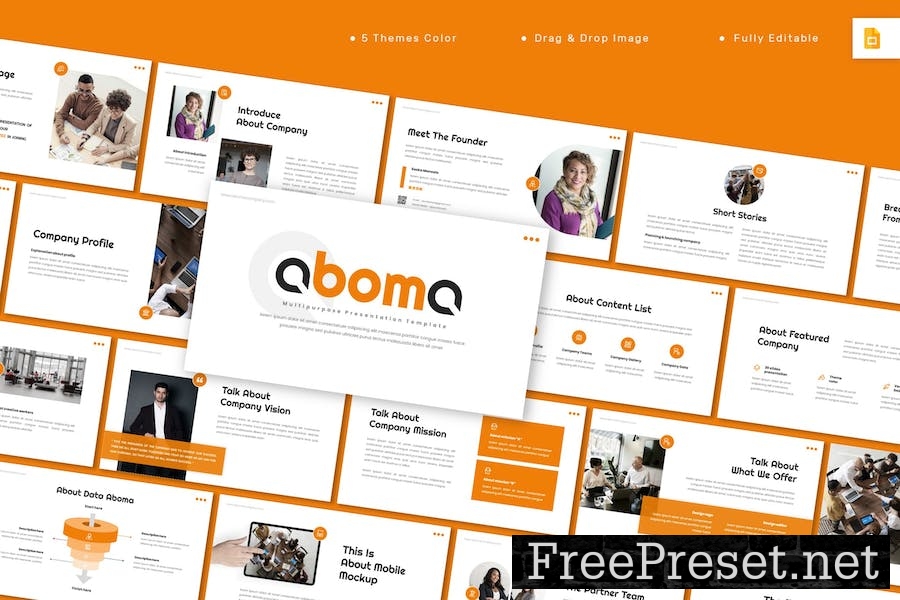 Aboma - Multipurpose Google Slides Template