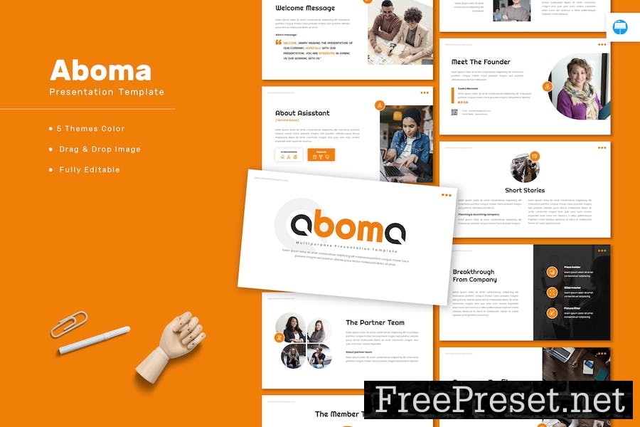 Aboma - Multipurpose Keynote Template