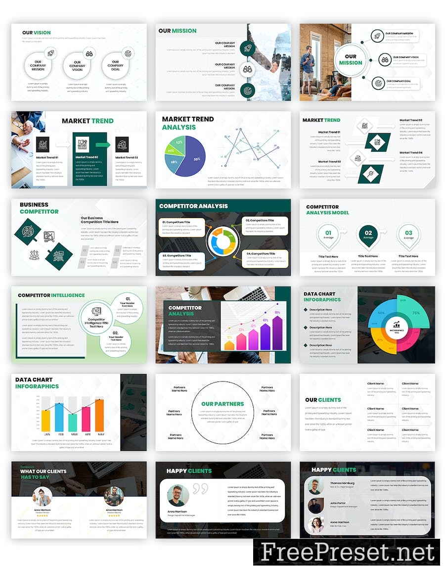 About Company PowerPoint Presentation Template JZH3LH7