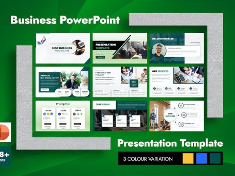 About Company PowerPoint Presentation Template JZH3LH7