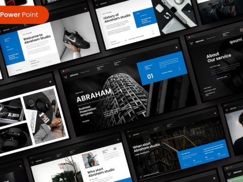 Abraham – Business PowerPoint Template HDYGHGX