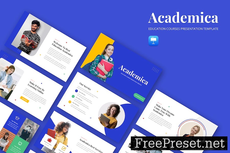 Academica - Education Keynote Template