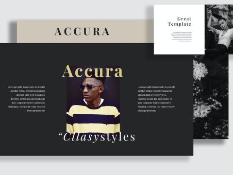 Accura Lookbook Google Slides 59KMZSS