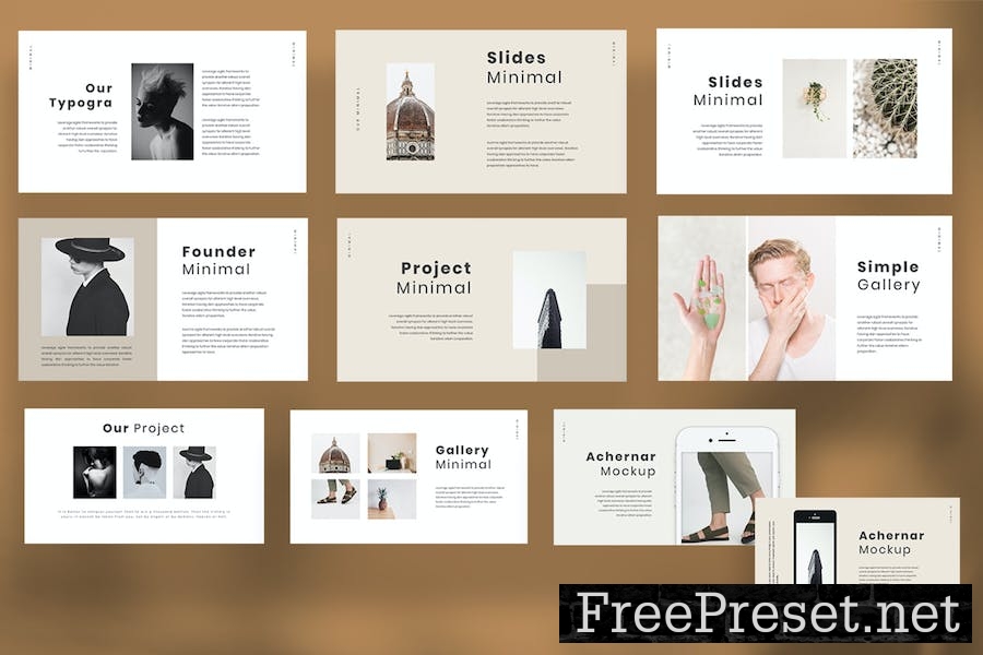 Achernar Powerpoint Template 69L8QNW