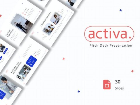 Active - Pitch Deck Presentation Google Slides MXS944F