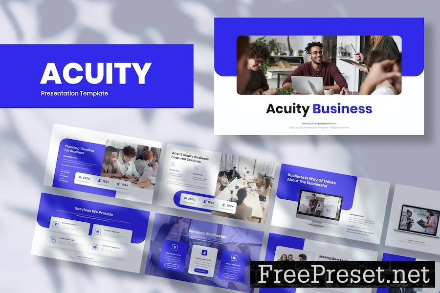 Acuity - Business Presentation Google Slide Templa 9USJJ3F