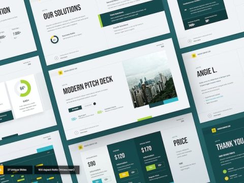 Adapta - Pitchdeck Google Slides Template 49WZEQF