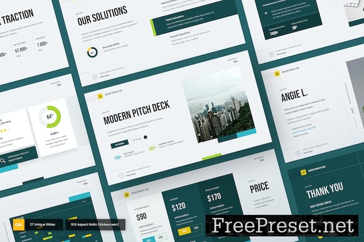 Adapta - Pitchdeck Google Slides Template 49WZEQF