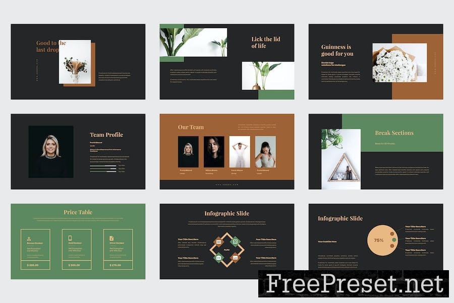 Adozea - Business Lookbook Keynote Template HTWTFDJ