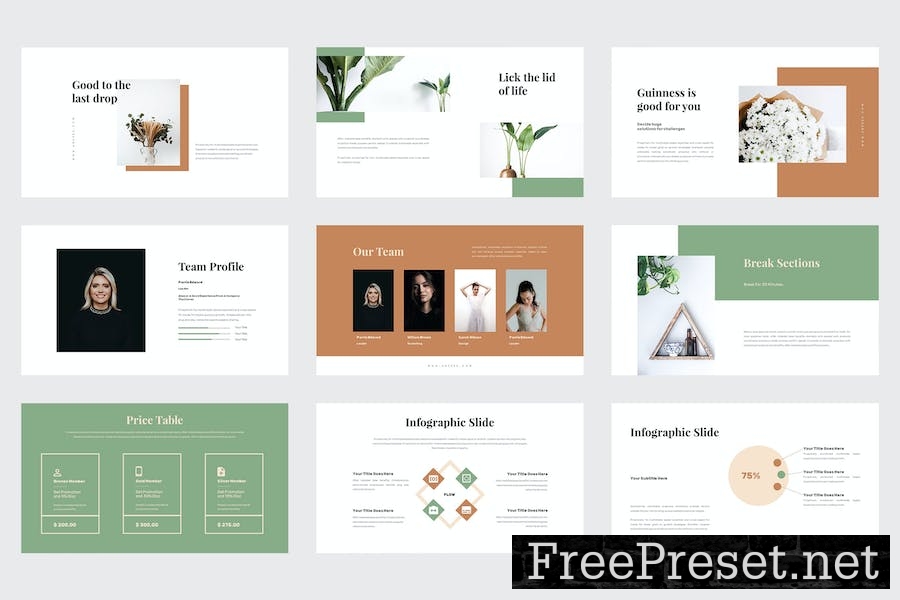 Adozea - Business Lookbook Keynote Template HTWTFDJ