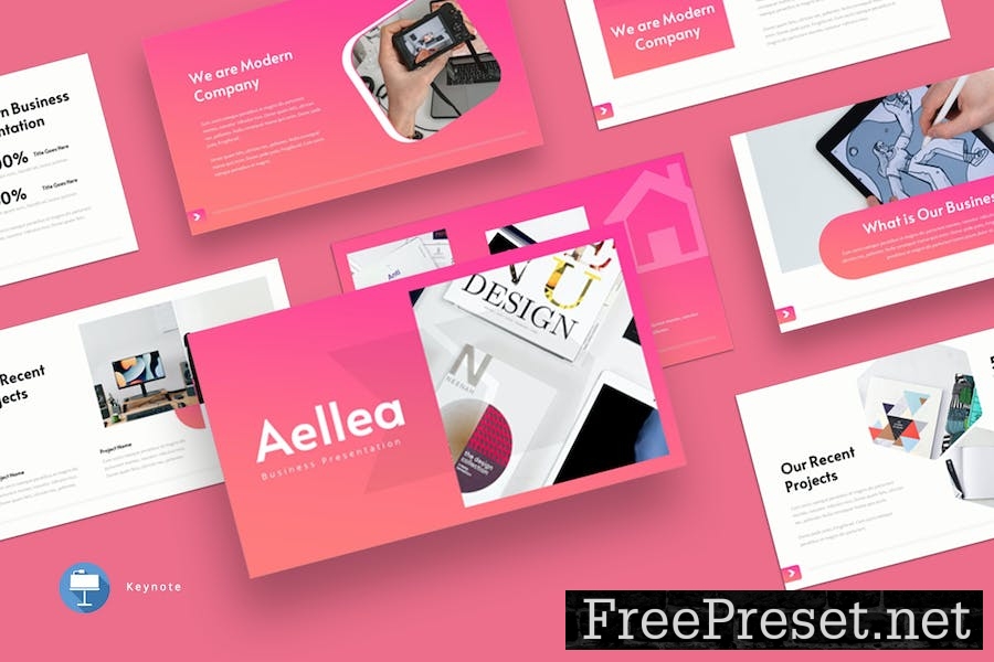 Aellea - Keynote Template Z49CHLF