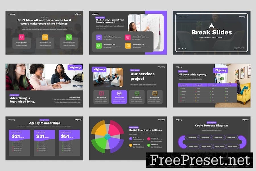 Agency - Business Powerpoint Template KTQ4VA9