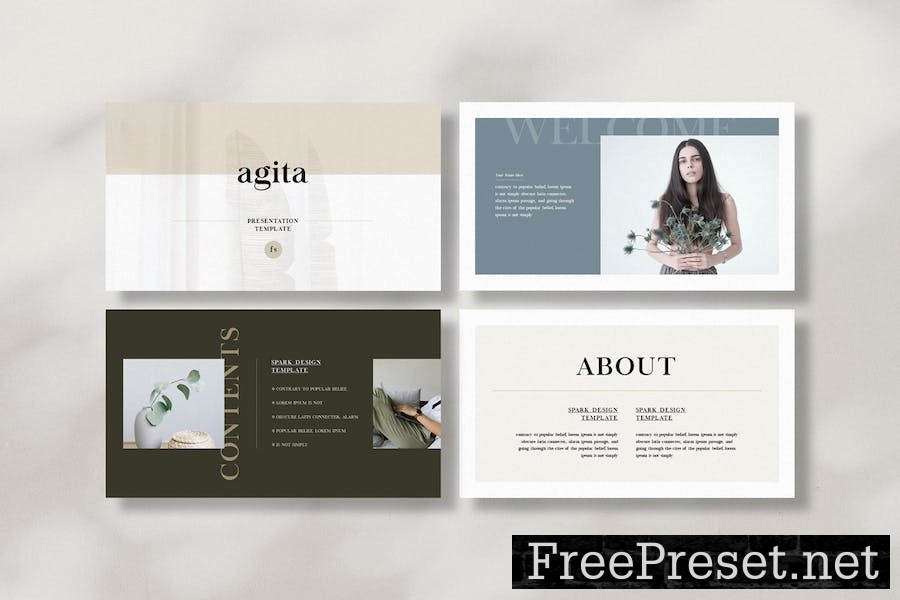 agita PowerPoint Google Slides- Template