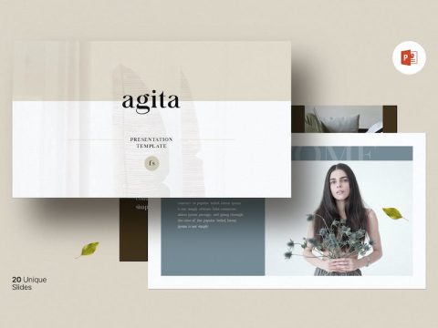 agita PowerPoint Presentation - Template 5BBQL4Y