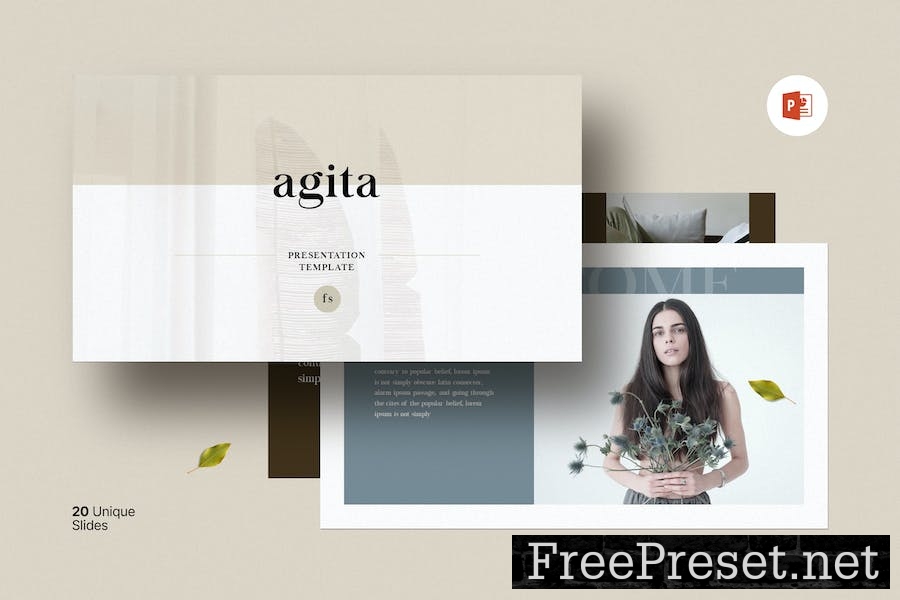 agita PowerPoint Presentation - Template 5BBQL4Y