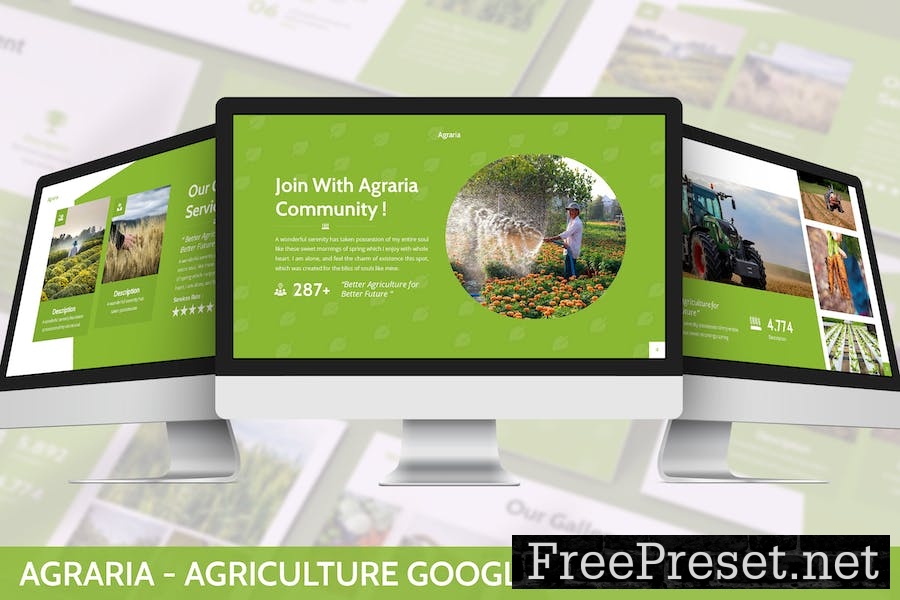 Agraria - Agriculture Google Slides Template 6T4NZF2