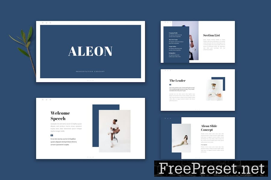 Aleon - Google Slide Template