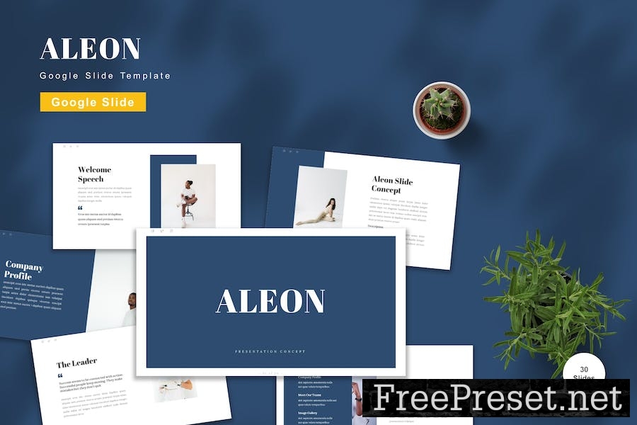 Aleon - Google Slide Template