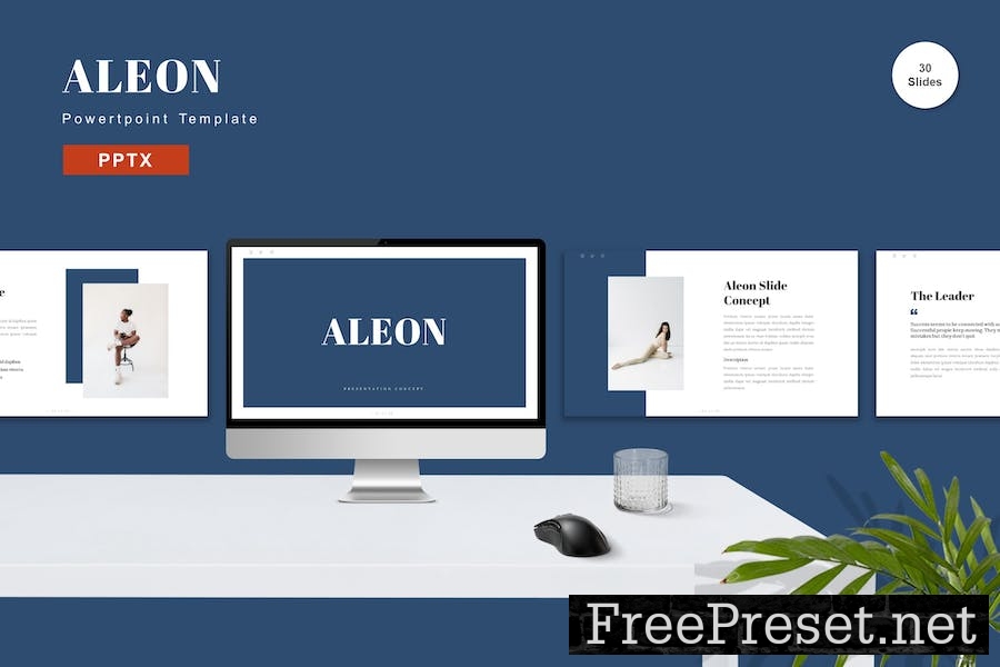 Aleon - Powerpoint Template XAGR2HF