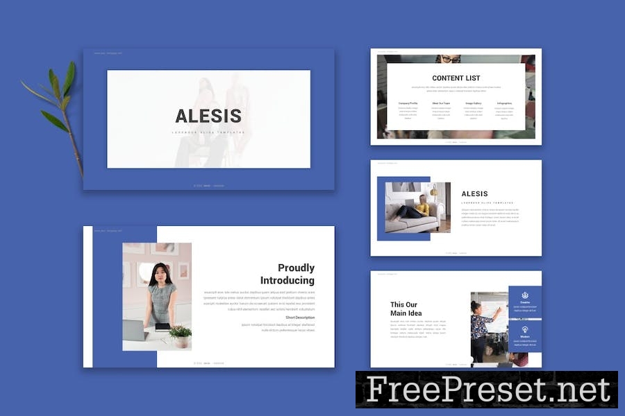 Alesis - Google Slide Template