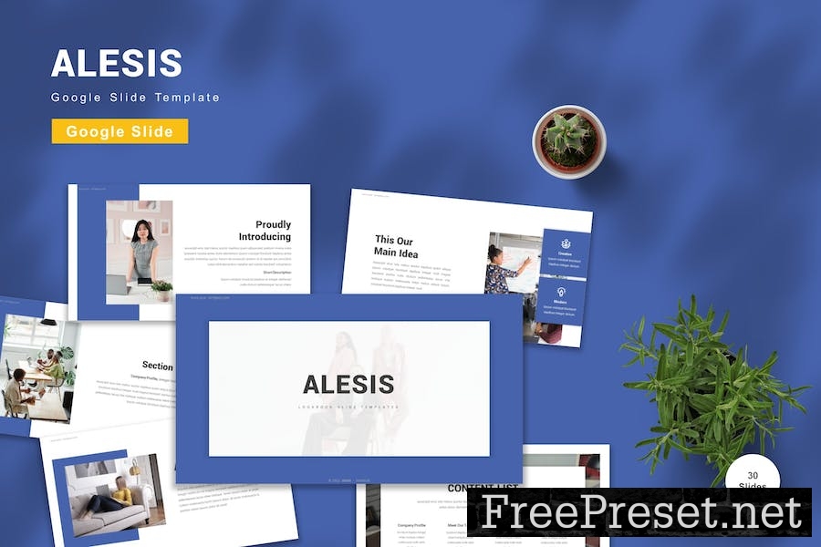 Alesis - Google Slide Template